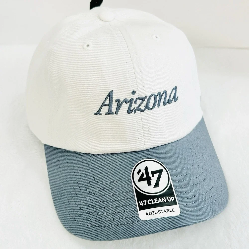 '47 Brand Arizona‎ Diamondbacks Foundation Script Clean Up Hat Cap Adjustable